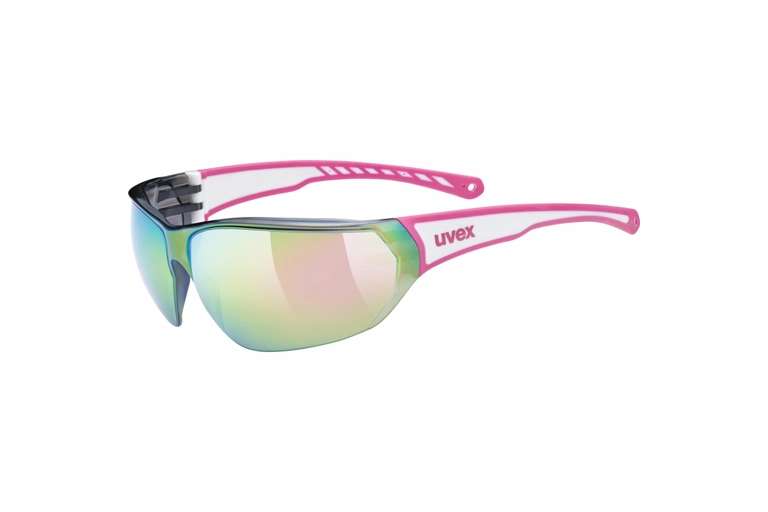 Okulary Uvex 204 niebieskie lub różowo-białe