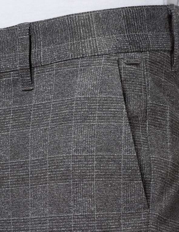 ONLY & SONS meskie spodnie slim w kratkę (10 rozmiarow) kolor szary @ amazon