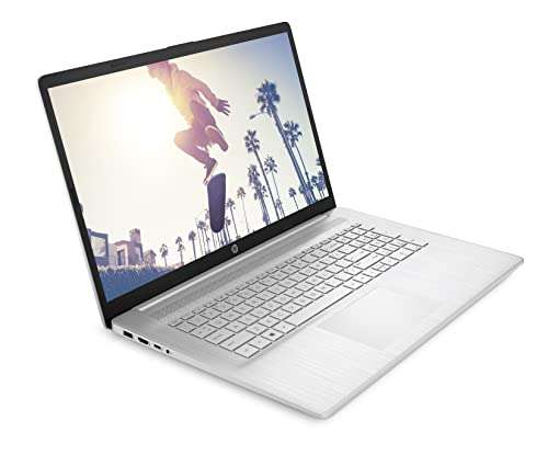 HP Laptop | wyświetlacz FHD 17,3" | AMD Ryzen 7 7730U | 16 GB DDR4 RAM | 1 TB SSD | karta graficzna AMD Radeon