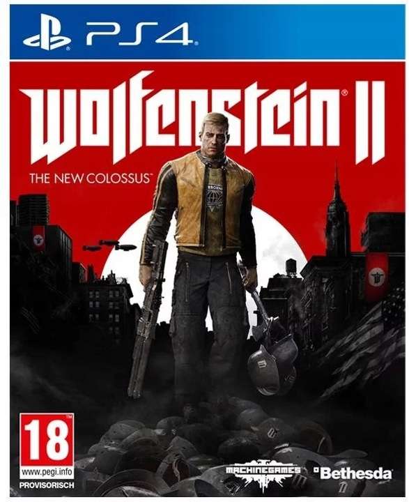 Wolfenstein II na PS4 tanio - WERSJA NIEMIECKA