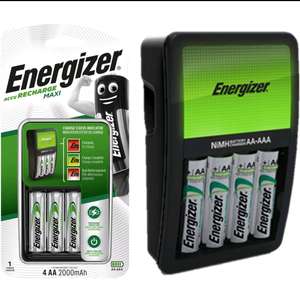 Energizer Maxi ładowarka+4 akumulatorki R6 AA 2000mAh