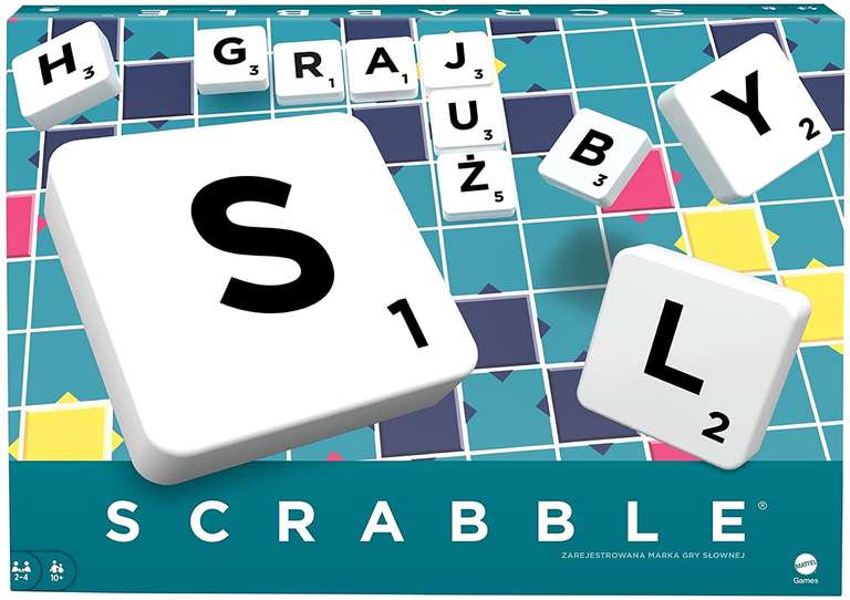 Gra planszowa MATTEL Scrabble Original