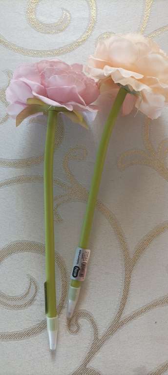 Rossmann długopis kwiatek