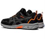 Buty męskie do biegania w terenie Asics GEL-VENTURE 8 WP wodoodporne | Kolor: Black/Shocking Orange | rozmiary od 40 do 48