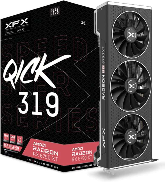 Karta graficzna XFX Speedster QICK319 Radeon RX 6750XT + The Last Of Us Part 1