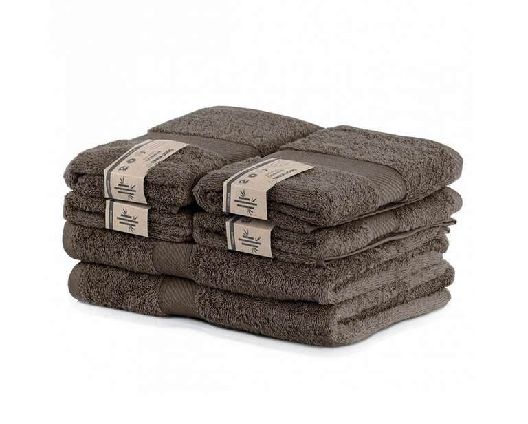 Zestaw ręczników DecoKing bawełna + bambus za 69,95zł (dwa ręczniki 70x140, cztery ręczniki 50x100) @ YourHomeStory