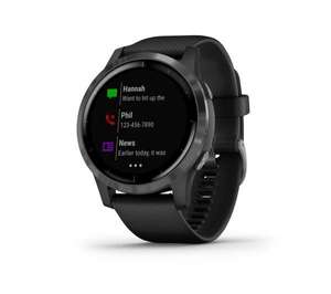 Smartwatch Garmin Vivoactive 4 czarny i szary