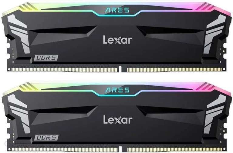 Pamięć RAM DDR5: Lexar ARES RGB Gaming 32GB (2x16GB) 7200 MHz, CL34