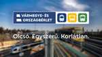 Węgry: 30-dniowy bilet kolejowo-autobusowy na cały kraj za 18 900 HUF (~230 zł)