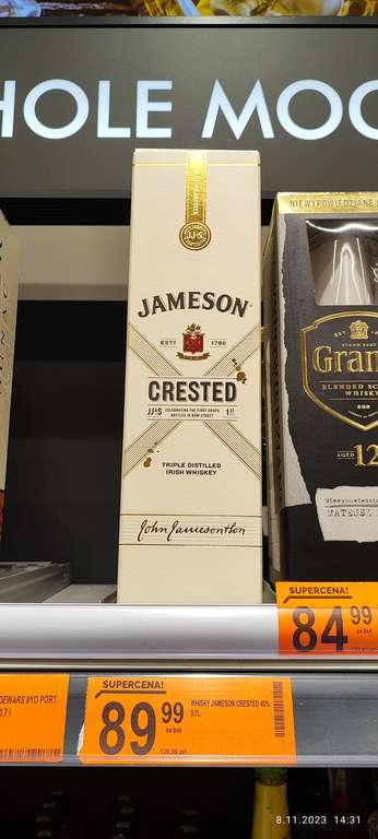 Whisky Jameson Crested 0.7l