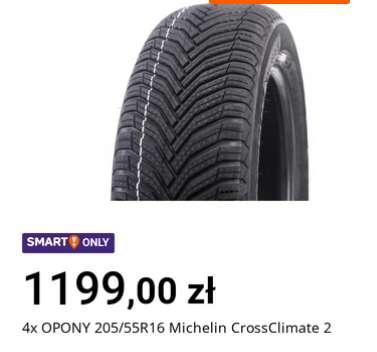 4x Opony całoroczne 205/55R16 Michelin CrossClimate 2