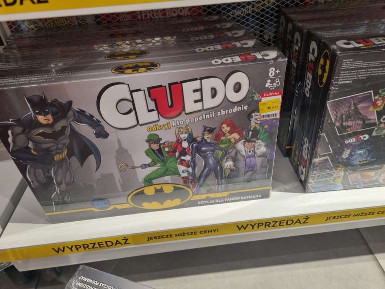 Gra planszowa Cluedo Batman za 50,99 Half Price