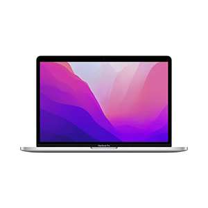 Apple MacBook Pro Laptop PC z chipem M2: 13-calowy wyświetlacz Retina, 8 GB pamięci RAM, 256 GB pamięci SSD , kolor Srebrny