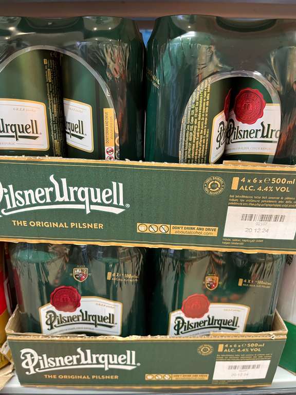 Piwa puszkowe w promocji - na przykład Książęce IPAale przede wszystkim Grolsch i Pilsner Urquell za 3,45 sztuka