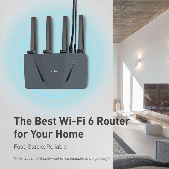 Router Ruter GL.iNet Flint (GL-AX1800) Gigabit Wi-Fi 6