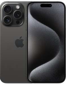 Smartfon Apple iPhone 15 Pro (128 GB) - Czarny Tytan Naturalny Tytan lub Niebieski Tytan [ 956,78 € + wysyłka 4,51 € ]