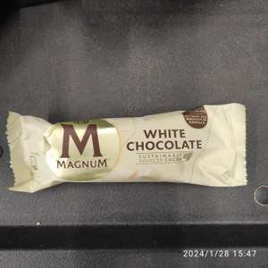 Lody Magnum White Chocolate