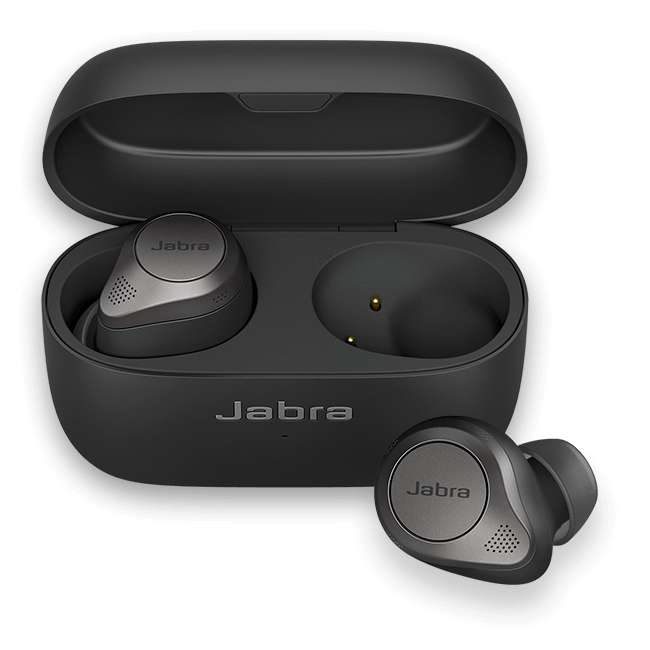Słuchawki bezprzewodowe dokanałowe Jabra Elite 85t czarne