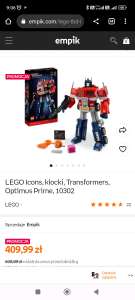 LEGO Optimus prime 10302