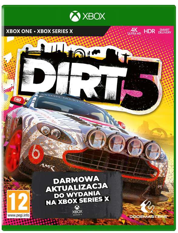 DiRT 5 Pudełkowa Xbox One / Series X | dostawa za darmo