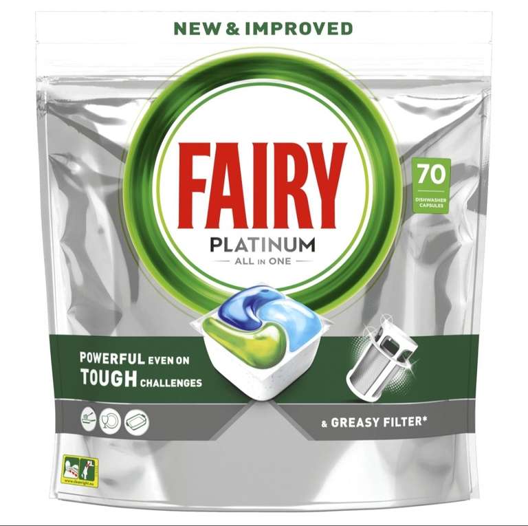 Kapsułki do zmywarki Fairy Platinum 75 szt.