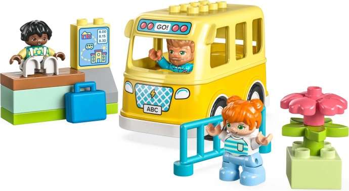 LEGO DUPLO 10988 Przejażdżka autobusem | LEGO DUPLO 10982 Traktor z warzywami i owocami
