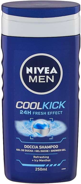 Żel, szampon 3w1 Nivea MEN Cool-kick 6szt