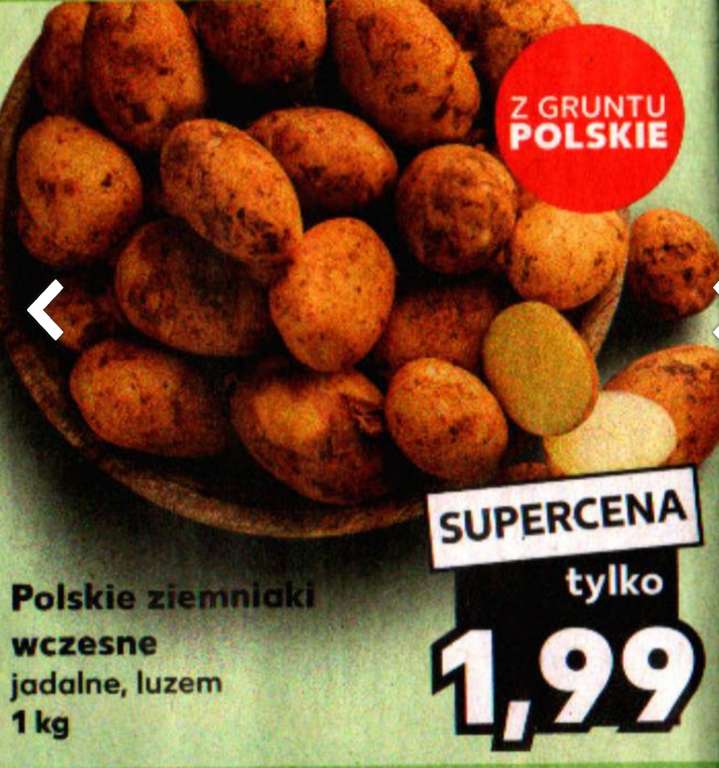 Polskie ziemniaki wczesne kg @Kaufland
