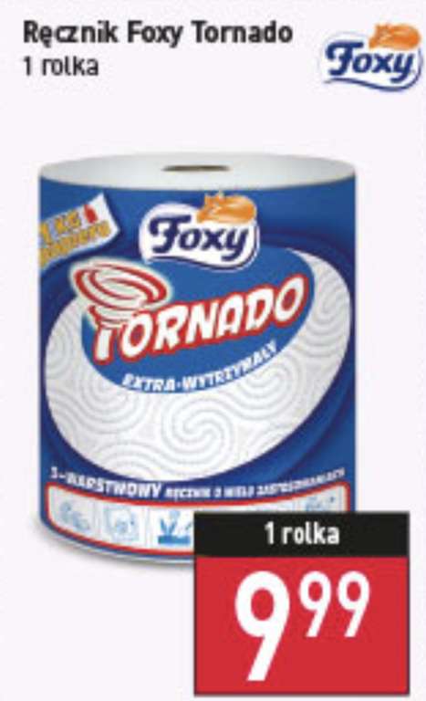 Foxy Tornado 3-warstwowy ręcznik papierowy 1kg papieru Stokrotka