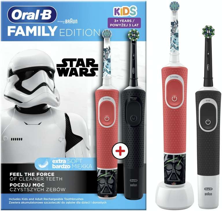 Oral-B Star Wars zestaw 2 szczoteczek elektrycznych