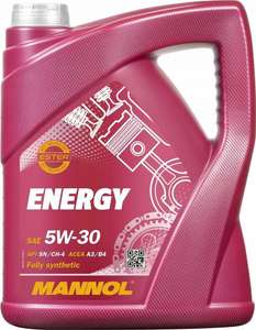 Olej silnikowy Mannol ENERGY 5 l 5W-30 - dla użytkowników Smart Allegro