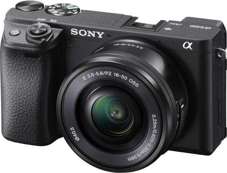 Aparat Sony A6400 + Obiektyw E 16-50 f/3.5-5.6 OSS + Dodatkowy 1 rok gwarancji w My Sony!