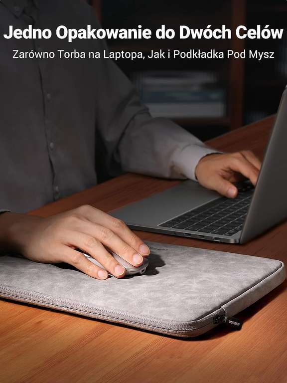 Wodoodporny futerał na laptopa 13-14 cali UGREEN @ Amazon