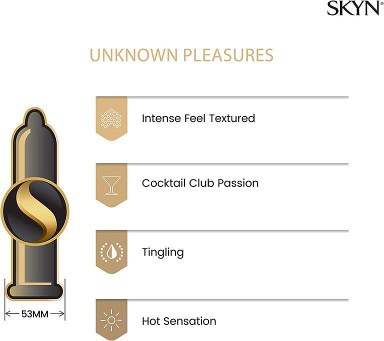 Prezerwatywy Skyn, różne rodzaje, dwa warianty, z Prime dostawa gratis