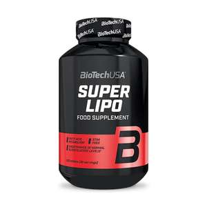 SUPER LIPO - BIOTECHUSA 120 tabletek