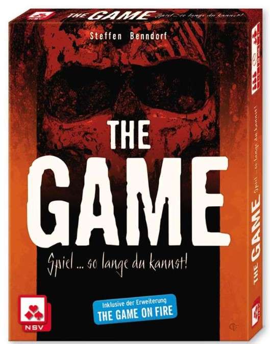 Gra karciana The Game Original + dodatek The Game On Fire (EN/DE - niezależna językowo) BGG 6.9 @Amazon (gra planszowa)