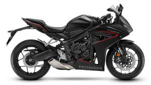 Motocykl Honda CBR650R E-Clutch 2024 Matte Gunpowder Black Metallic/Grand Prix Red