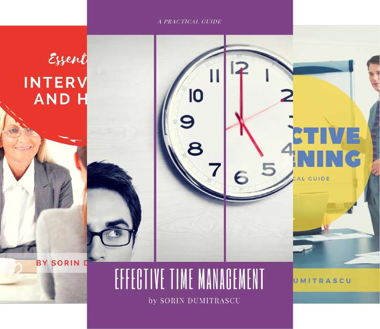 8 Za Darmo eBooks: Effective Time Management, Essentials of Interviewing & Hiring, Effective Listening, Public Speaking & More at Amazon