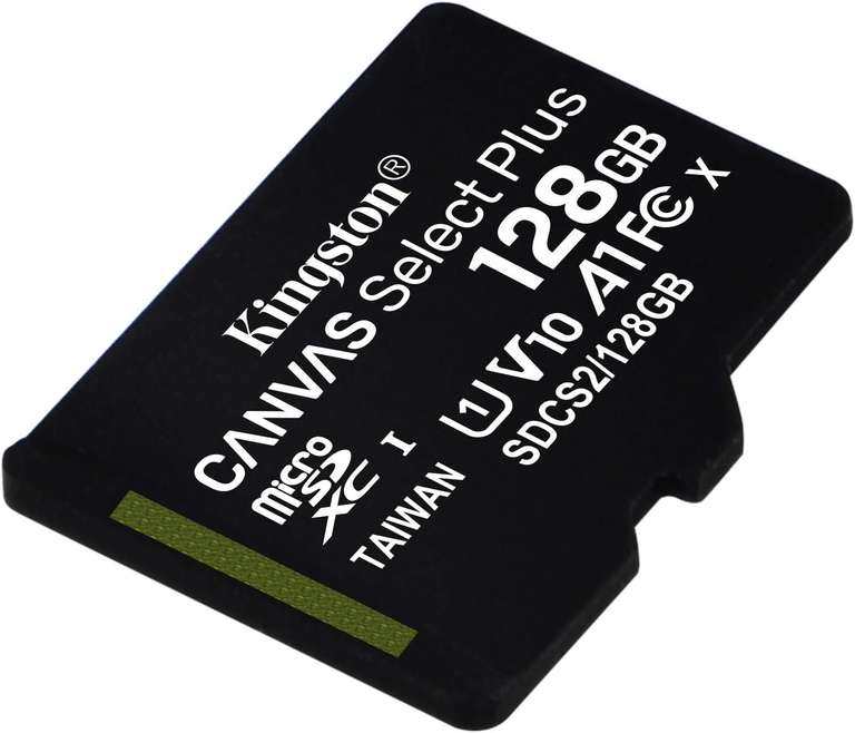Karta pamięci Kingston Canvas Select Plus microSD 128GB (SDCS2128GBSP) Gwarancja Wieczysta