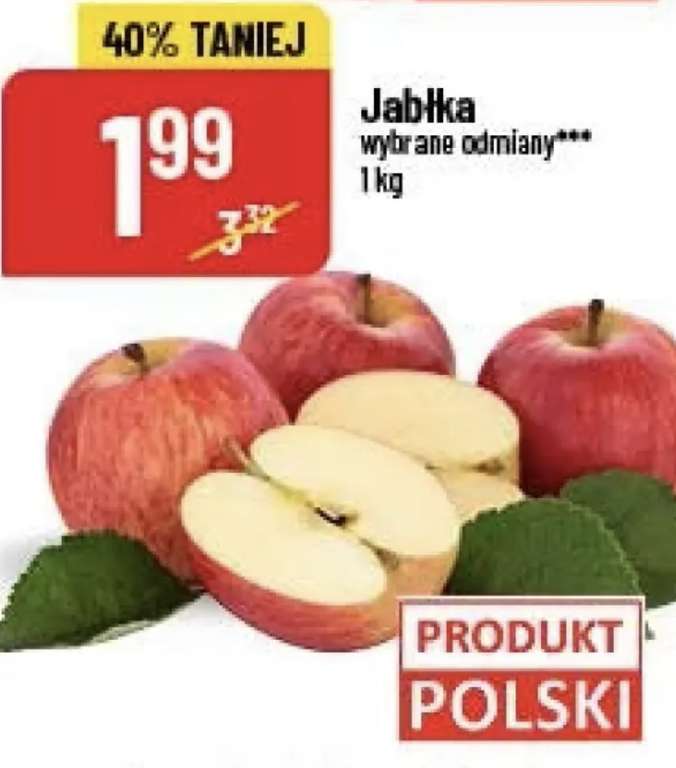 Jabłka w Polomarket