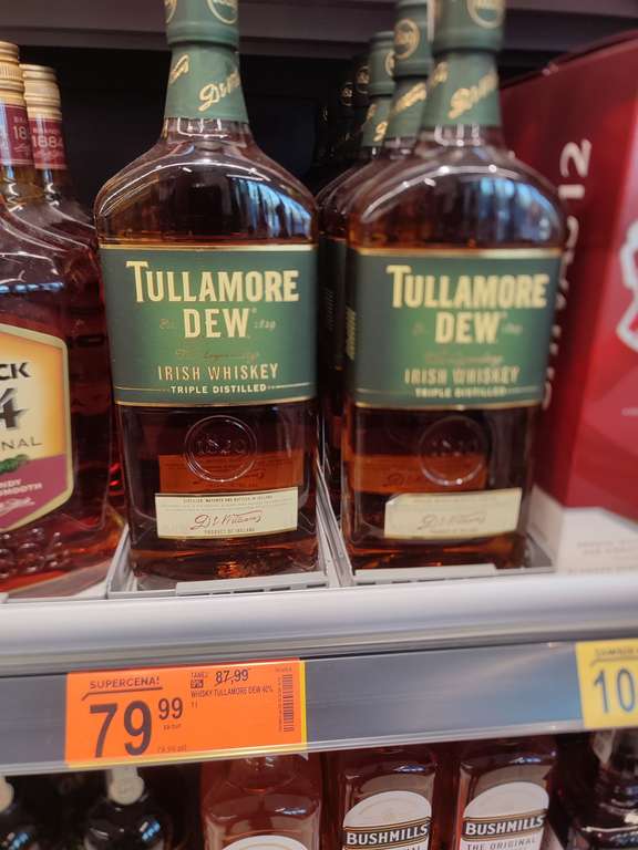 Whisky Tullamore Dew 1L 79.99 Biedronka
