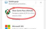 Xbox GamePass Ultimate 5,5 miesiąca