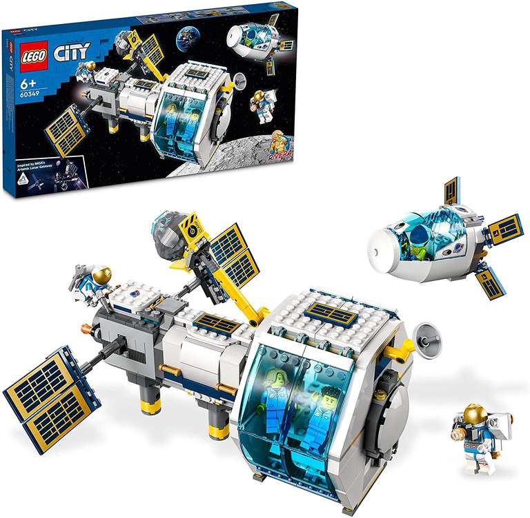 LEGO City Stacja kosmiczna na Księżycu 60349 w najniższej dotychczas cenie