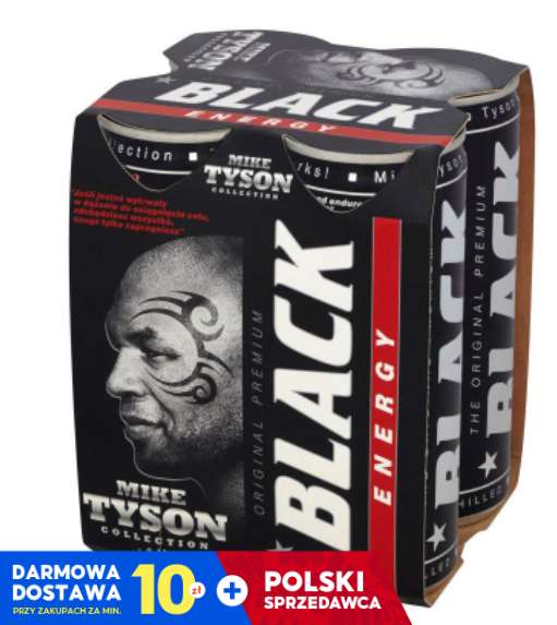 Black 4pak Energy Drink (kod -10 zł za wydane 40zł)