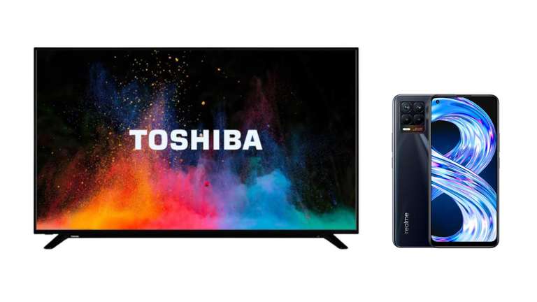 Telewizor TOSHIBA 65UA2063DG UHD 4K, AndroidTV, TRU Picture + smartfon Realme 8 6/128GB za 1 zł @ Neonet