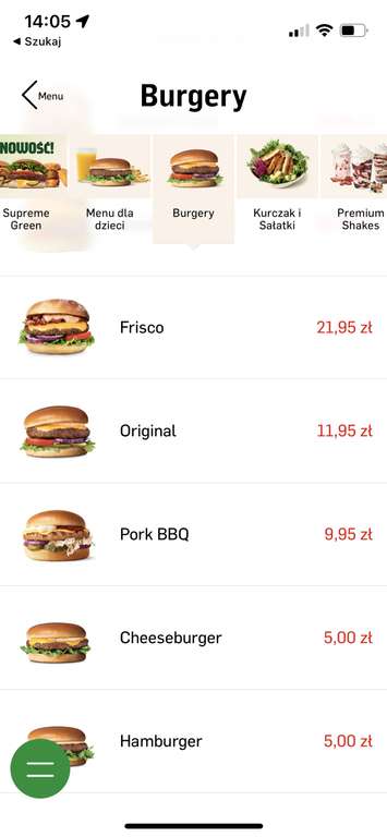 Original Burger i Halloumi Burger za 11,95 z aplikacją w Max Premium Burgers