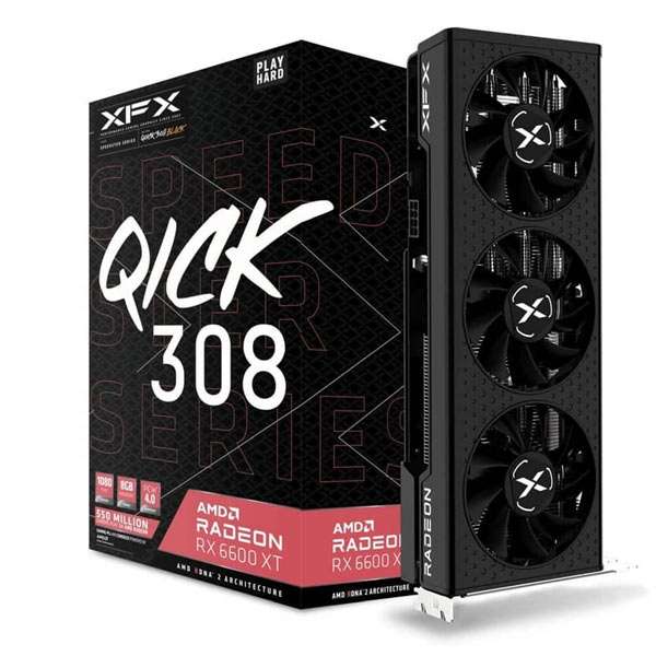 Karta graficzna XFX Speedster RX6600XT Radeon QICK308 8 GB