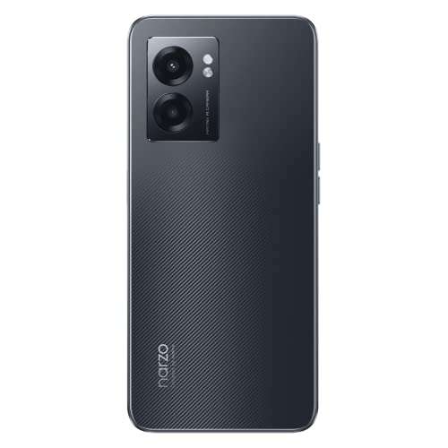Smartfon Realme Narzo 50 5G 6/128 Hyper Black, MediaTek Dimensity 810, IPS 90Hz, NFC, głośniki stereo, 186,23€