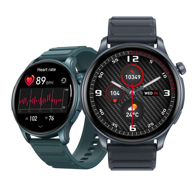 Smartwatch Zeblaze Btalk 3 Pro 1,43-calowy AMOLED, dostępny w trzech kolorach. - 20,99$