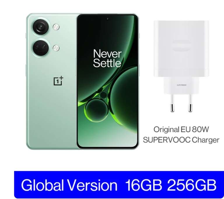 Smartfon OnePlus Nord 3 5G Global Version 16/256GB | $360 @ Gshopper